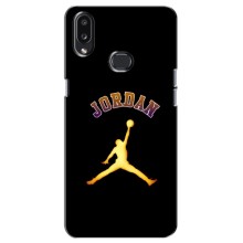 Чехлы для Samsung Galaxy A10s (A107) - с картинкой JORDAN (AlphaPrint) (Jordan Gold)