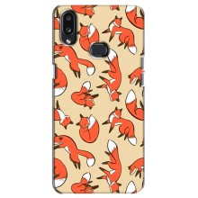 Чехлы с картинкой Лисички для Samsung Galaxy A10s (A107) (VPrint) (Лисички)