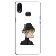 Чехлы с Обезьянами NFT для Samsung Galaxy A10s (A107) (AlphaPrint) (обезьяна NFT Adidas)
