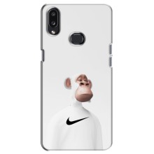 Чехлы с Обезьянами NFT для Samsung Galaxy A10s (A107) (AlphaPrint) (обезьяна NFT Nike)