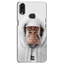 Чехлы с Обезьянами NFT для Samsung Galaxy A10s (A107) (AlphaPrint) (обезьяна NFT в тату)