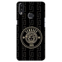 Чехлы VERSACE для Самсунг А10с (PREMIUMPrint) – Лого Версаче