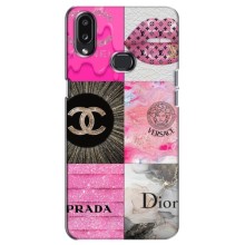 Чехол (Dior, Prada, YSL, Chanel) для Samsung Galaxy A10s (A107) – Модница
