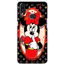 Чехол Disney Mouse Samsung Galaxy A10s (A107) (PREMIUMPrint) (Минни Маус ЛВ)