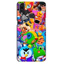 Чехол для Samsung Galaxy A10s (A107) Бравл Старс (VPrint) (Герої Бравл Старс)
