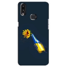 Чехол для Патриота Украины Samsung Galaxy A10s (A107) - (AlphaPrint) (Коктейль молотова)