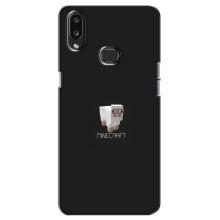 Чехол Майнкрафт на Samsung Galaxy A10s (A107) (AlphaPrint) Minecraft (Овечка Майнкрафт)