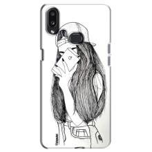 Чехол с печатью для Samsung Galaxy A10s (A107) - (Мода) (AlphaPrint) (Фото девочки)