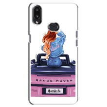 Чехол с печатью для Samsung Galaxy A10s (A107) - (Мода) (AlphaPrint) (На машине)