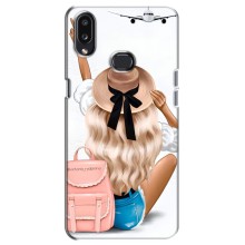 Чехол с печатью для Samsung Galaxy A10s (A107) - (Мода) (AlphaPrint) (Путешествие)
