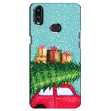 Чехол Новогодняя Елка на Samsung Galaxy A10s (A107) (Новогодние подарки)