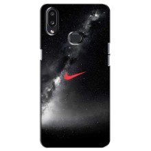 Чехол для Samsung Galaxy A10s (A107) - с принтом Найк (AlphaPrint) (Найк красный)