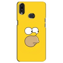 Чехол с Симпсонами для Samsung Galaxy A10s (A107) (VPrint) (Гомер)