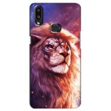 Чехол со Львом для Samsung Galaxy A10s (A107) (VPrint) (Красочный Лев)