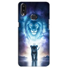 Чехол со Львом для Samsung Galaxy A10s (A107) (VPrint) (Маленький лев)