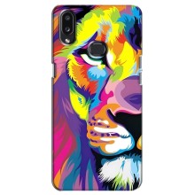 Чехол со Львом для Samsung Galaxy A10s (A107) (VPrint) (Яркий Лев)