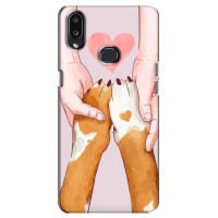 Чехол (ТПУ) Милые собачки для Samsung Galaxy A10s (A107) – Любовь к собакам
