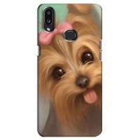 Чехол (ТПУ) Милые собачки для Samsung Galaxy A10s (A107) (Йоршенский терьер)