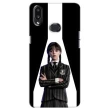 Чехлы Венсдей на Samsung Galaxy A10s (A107) Уэнсдей (AlphaPrint) (W-Wednesday)