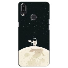Космические Чехлы для Самсунг А10с (VPrint) (На луне)