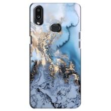 Мраморный чехол на Samsung Galaxy A10s (A107) (VPrint) (Нежный мрамор)