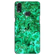 Мраморный чехол на Samsung Galaxy A10s (A107) (VPrint) (Салатный Мрамор)