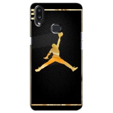 Силиконовый Чехол Nike Air Jordan на Самсунг Галакси А10с (Джордан 23)