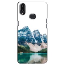 Силиконовый чехол с КАРТИНКАМИ лето для Samsung Galaxy A10s (A107) (AlphaPrint) (Гори)
