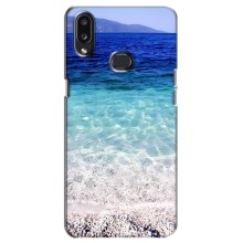 Силиконовый чехол с КАРТИНКАМИ лето для Samsung Galaxy A10s (A107) (AlphaPrint) (Море)