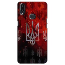 Украинские Чехлы для Samsung Galaxy A10s (A107) с картинкой УПА (AlphaPrint) (ГЕРБ УПА)