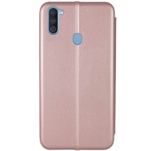 Шкіряний чохол (книжка) Classy для Samsung Galaxy A11 – Rose Gold