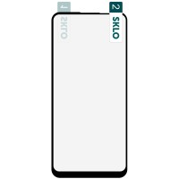 Гибкое защитное стекло SKLO Nano (тех.пак) для Samsung Galaxy A11 / M11 – Черный