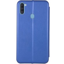 Кожаный чехол-книжка Classy для Samsung Galaxy A11 – Синий
