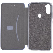 Кожаный чехол-книжка Classy для Samsung Galaxy A11 – Синий