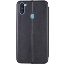 Кожаный чехол-книжка Classy для Samsung Galaxy A11 – Черный