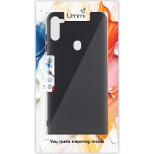 Чехол Silicone Cover Ummi Lakshmi (AA) для Samsung Galaxy A11 – Черный