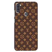 Чехлы Луи Витон для Samsung Galaxy A11 (A115) (AlphaPrint - LOUIS VUITTON) (фон LOUIS VUITTON)