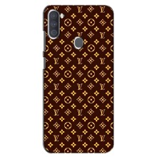 Чехлы Луи Витон для Samsung Galaxy A11 (A115) (AlphaPrint - LOUIS VUITTON) (лого LOUIS VUITTON)