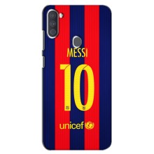 Чехлы Месси для Samsung Galaxy A11 (A115) (AlphaPrint) (Messi Barca 10)