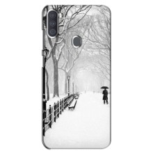 Чехлы на Новый Год Samsung Galaxy A11 (A115) – Снегом замело