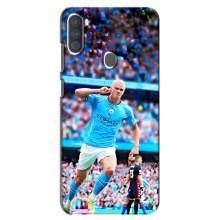 Чехлы с футболистом Ерлинг Холанд для Samsung Galaxy A11 (A115) (AlphaPrint) (фанаты Холанда)