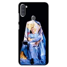 Чехлы с футболистом Ерлинг Холанд для Samsung Galaxy A11 (A115) (AlphaPrint) (футболист Холанн)