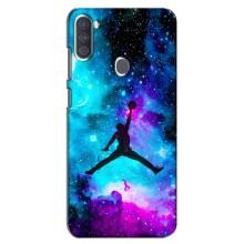 Чехлы для Samsung Galaxy A11 (A115) - с картинкой JORDAN (AlphaPrint) (Яркий Джордан)