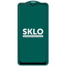 Захисне скло SKLO 5D (тех.пак) для Samsung A12/M12/A02s/M02s/A02/A03s/A03 Core/A03 – Чорний