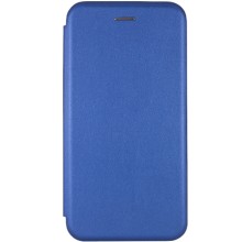 Кожаный чехол (книжка) Classy для Samsung Galaxy A12 – Синий