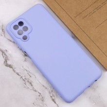 Чехол Silicone Cover Lakshmi Full Camera (AA) для Samsung Galaxy A12 – Сиреневый