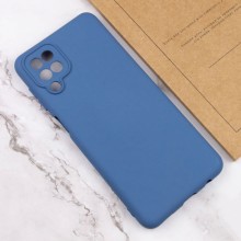 Чехол Silicone Cover Lakshmi Full Camera (AA) для Samsung Galaxy A12 – Синий