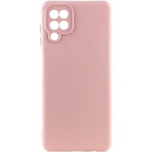 Чехол Silicone Cover Lakshmi Full Camera (AA) для Samsung Galaxy A12 – Розовый