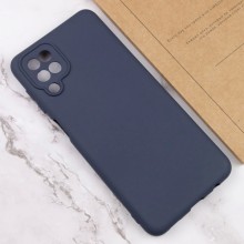 Чохол Silicone Cover Lakshmi Full Camera (AA) для Samsung Galaxy A12 – Синій