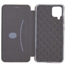 Кожаный чехол-книжка Classy для Samsung Galaxy A12 – Золотой